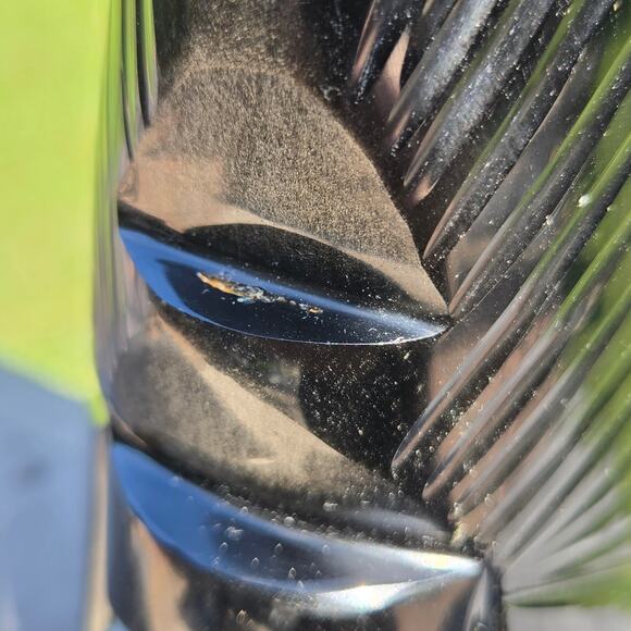 Handcrafted MCM Aztec Mayan Warrior Black Obsidian Onyx Mexico HEAVY *read* - Picture 7 of 15